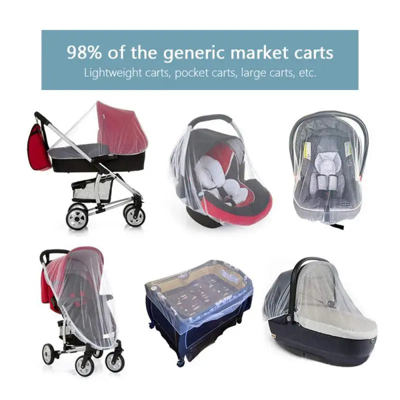 Summer Mosquito Net Baby Stroller