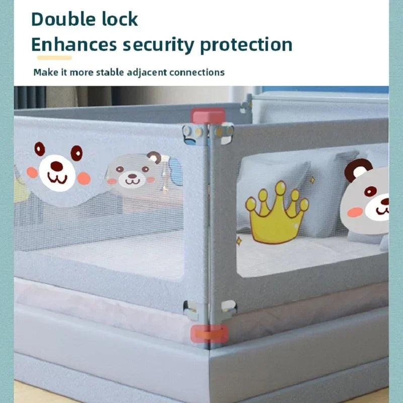 Children Bed Anti-Fall Barrier