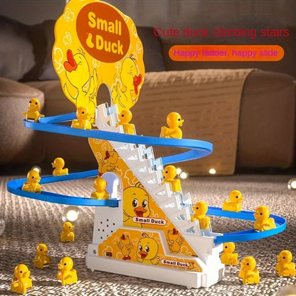 6pcs Ducklings Climbing Stairs Toy